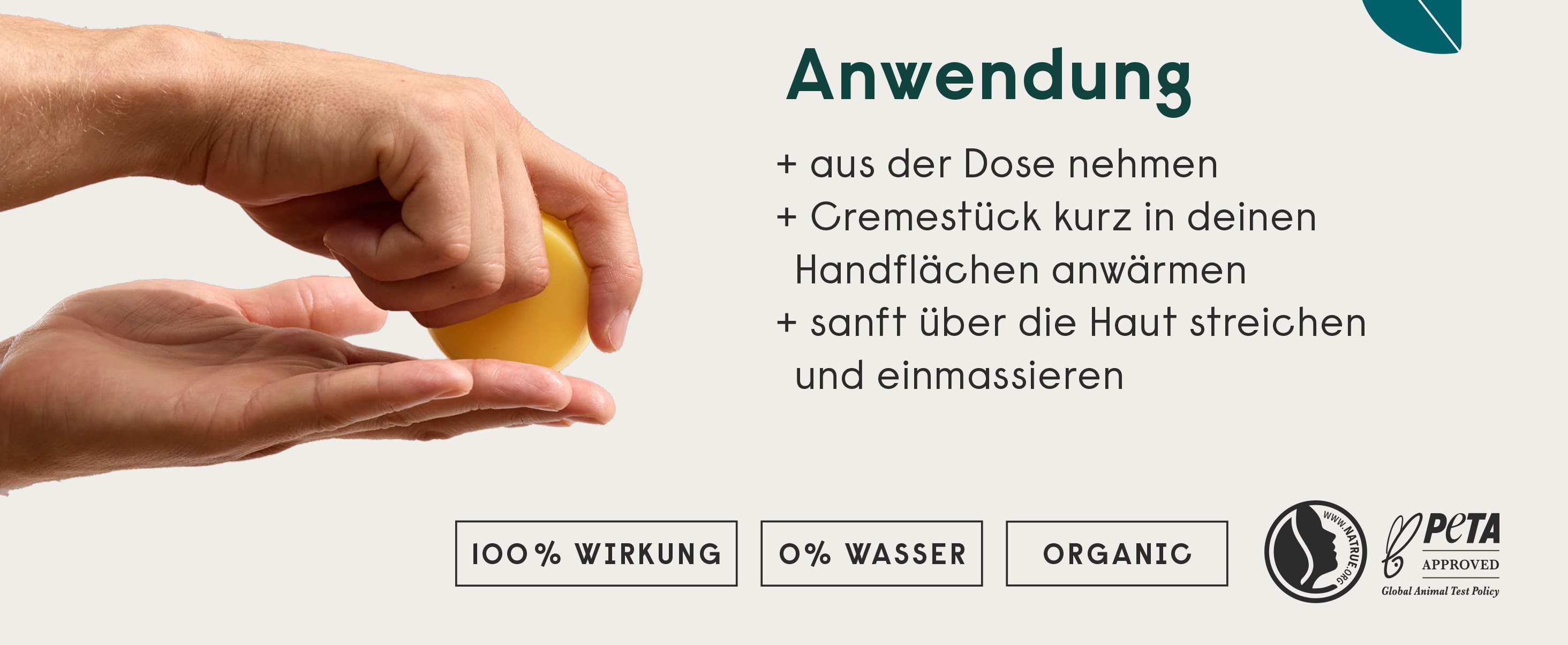 forpeople Premium A+: Anwendung und Abschluss der Handpflege-Bildstrecke