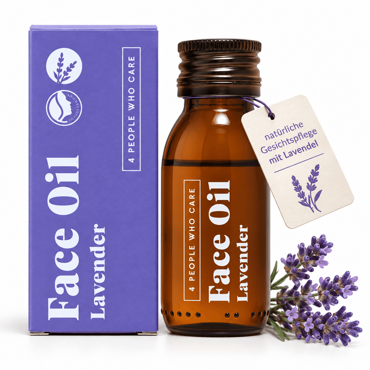 forpeople Produktmotiv: Face Oil mit Lavendel